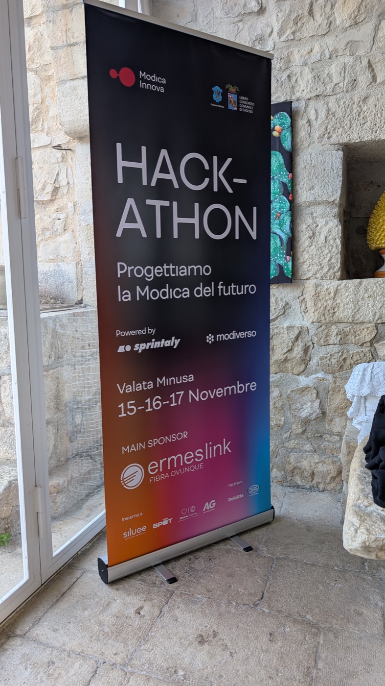 Il roll-up della prima edizione di Modica Innova Hackathon